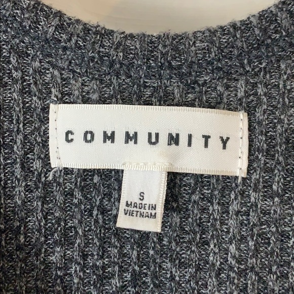 🌚 Community x Aritzia Pepper Grey Bodycon Dress - Picture 4 of 6